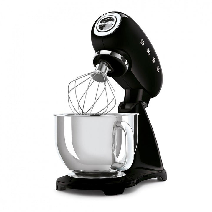 SMEG 50's Style Küchenmaschine, Schwarz