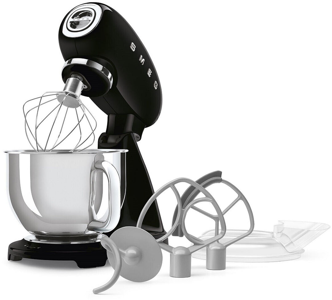 SMEG 50's Style Küchenmaschine, Schwarz