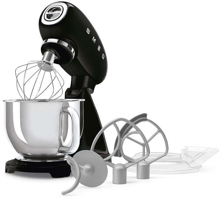 SMEG 50's Style Küchenmaschine, Schwarz