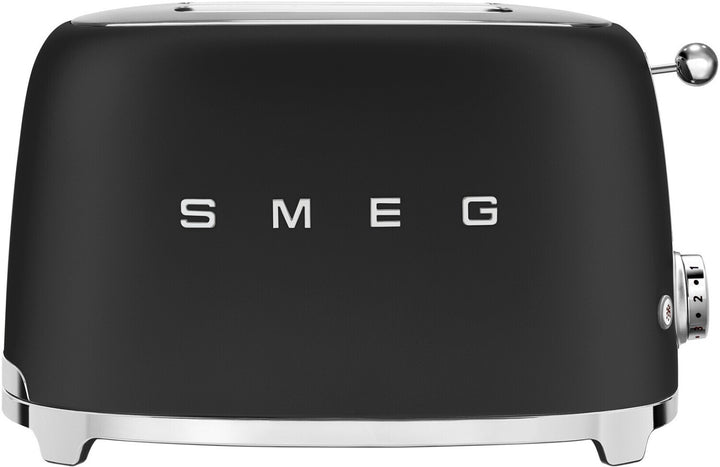 SMEG 50's Style Toaster, Mattschwarz