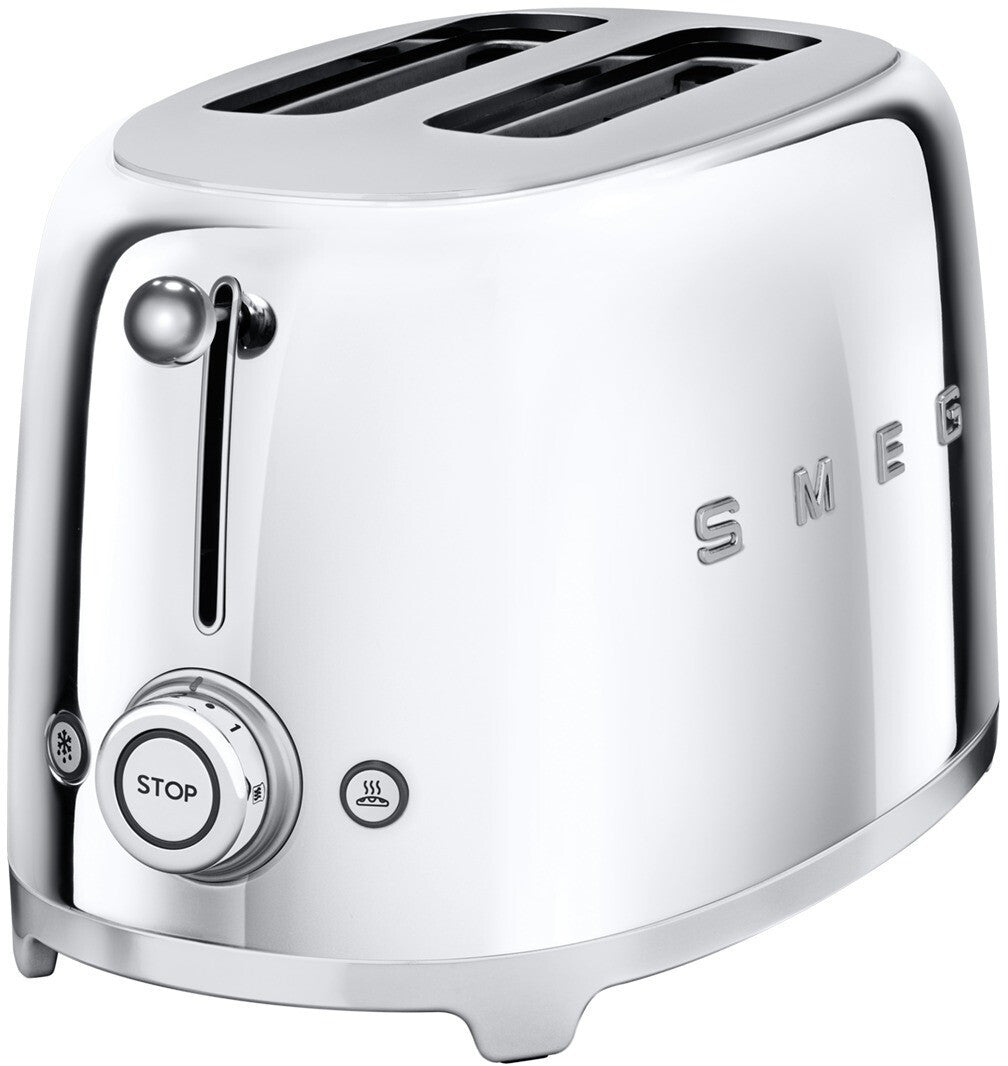 SMEG 50's Style Toaster, Silber