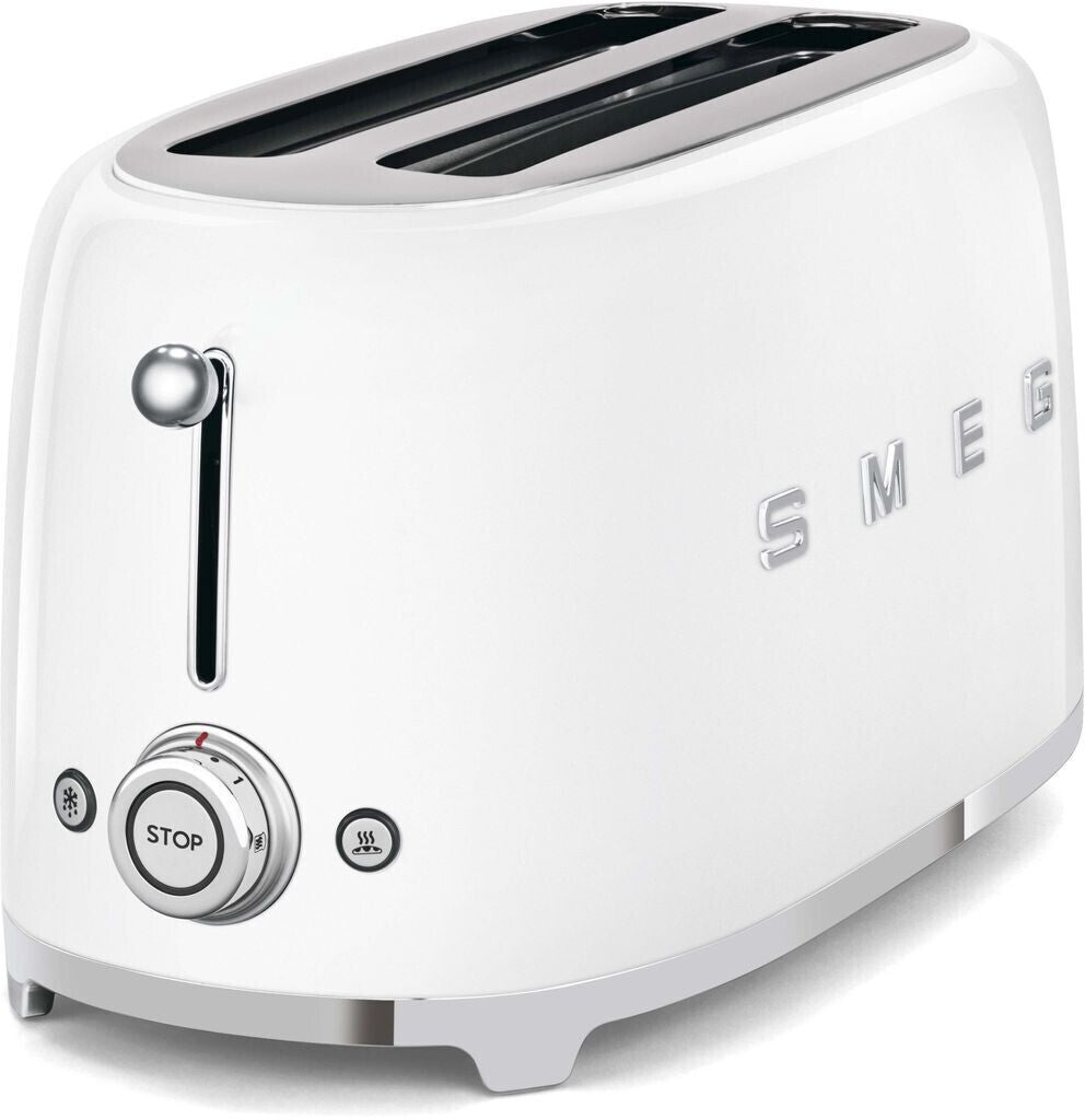 SMEG 50's Style Toaster, Weiss - Lang