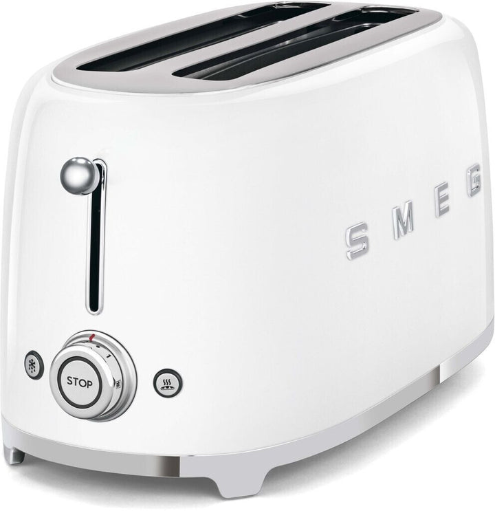 SMEG 50's Style Toaster, Weiss - Lang