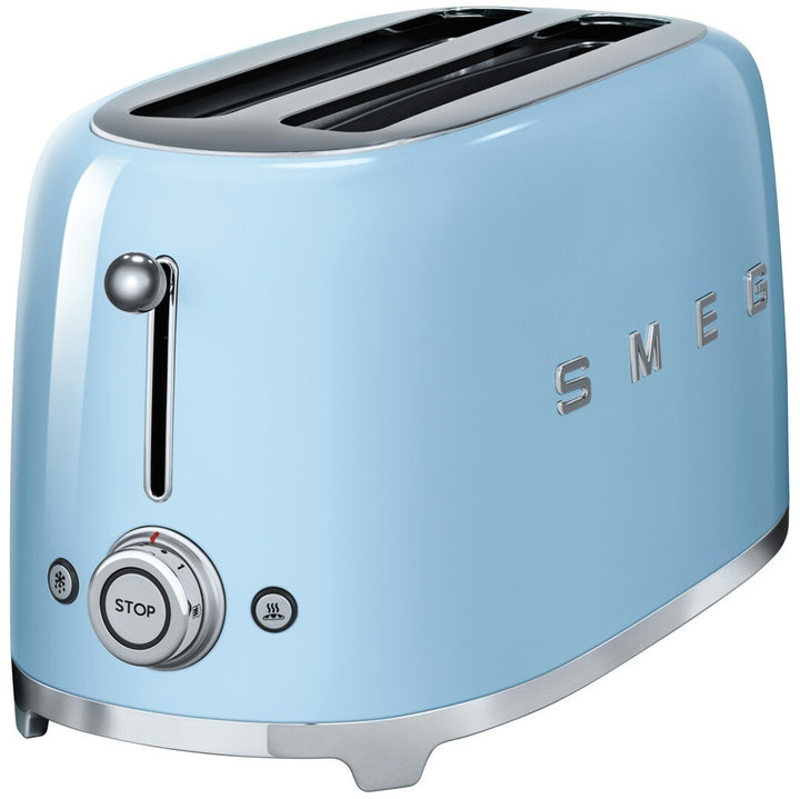 SMEG 50's Style Toaster, Pastellblau - Lang