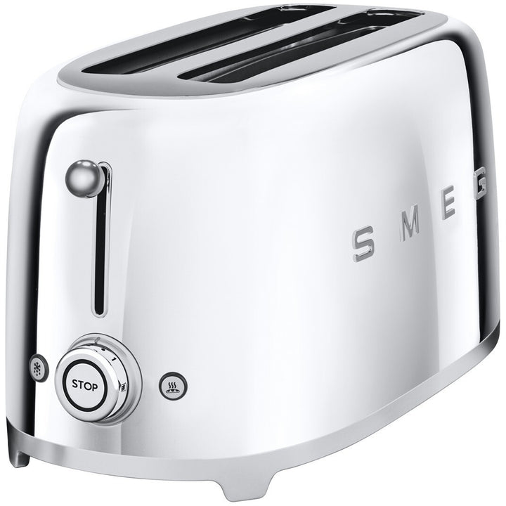 SMEG 50's Style Toaster, Silber - Lang