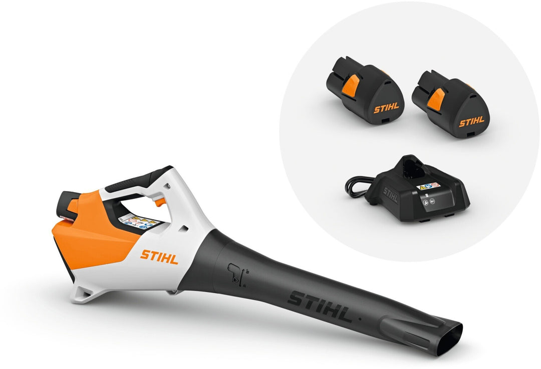 Stihl Laubbläser BGA 30 inkl. Ladegerät und 2x Akku