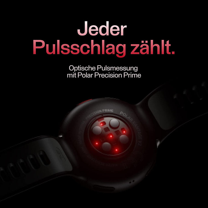 POLAR Vantage V2 Shift Edition, Grey/Red