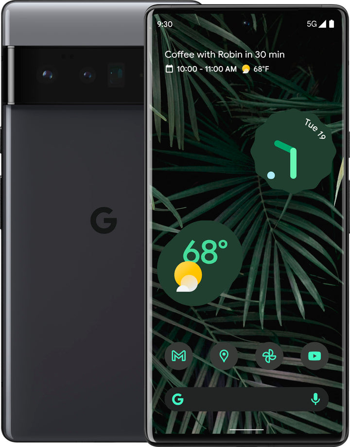 GOOGLE Pixel 6 Pro, 128GB, Stormy Black