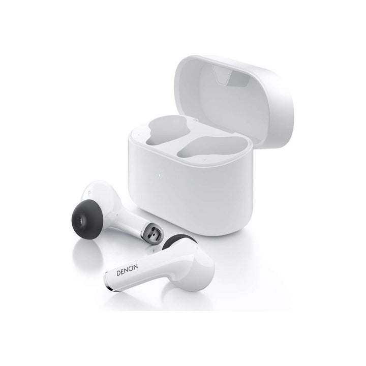DENON AH-C830NCW Noise Cancelling Earbuds, Weiss