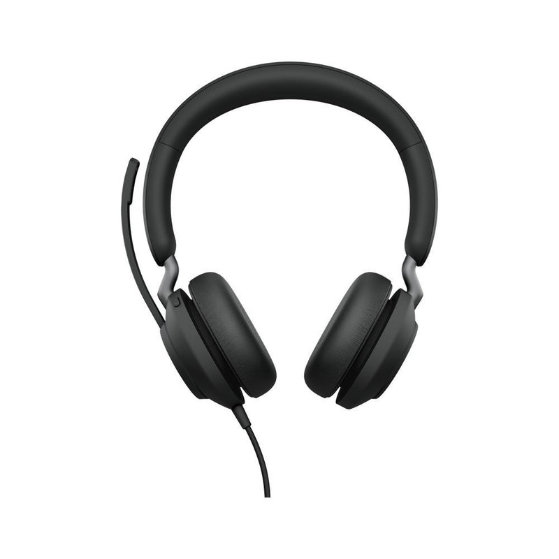 JABRA Evolve2 40 - USB-C MS Teams Stereo, Schwarz