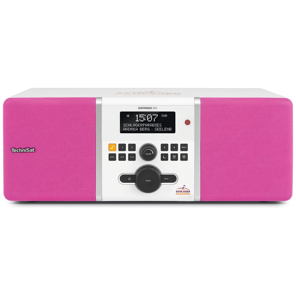 TechniSat DigitRadio 305 Schlagerparadies Edition pink