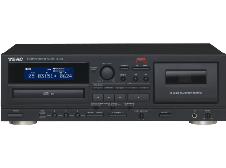 TEAC AD-850, Schwarz