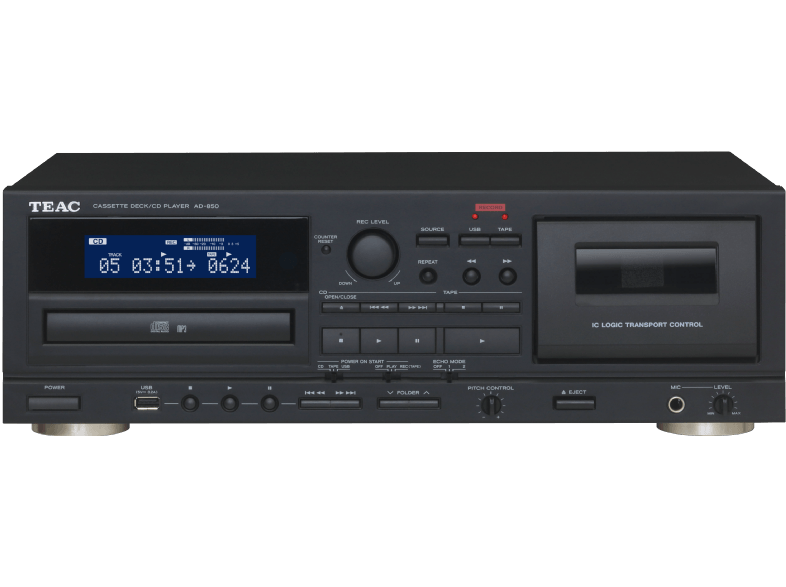 TEAC AD-850, Schwarz