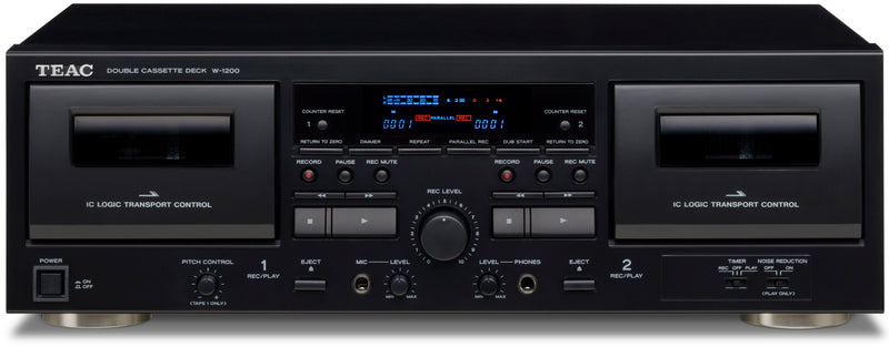 TEAC W-1200, Schwarz