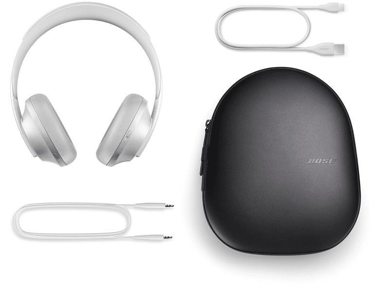 BOSE Headphones 700 kabellose Noise-Cancelling, Over-ear Kopfhörer Bluetooth Silber