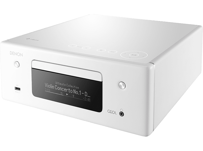DENON RCD-N10 Netzwerk CD-Receiver [Weiss]