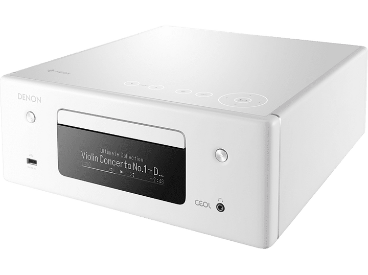 DENON RCD-N10 Netzwerk CD-Receiver [Weiss]