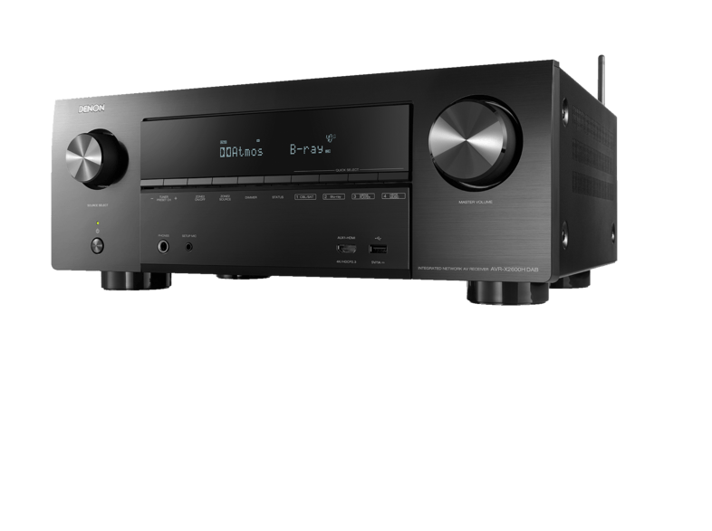 DENON AVR-X2600H DAB, Schwarz