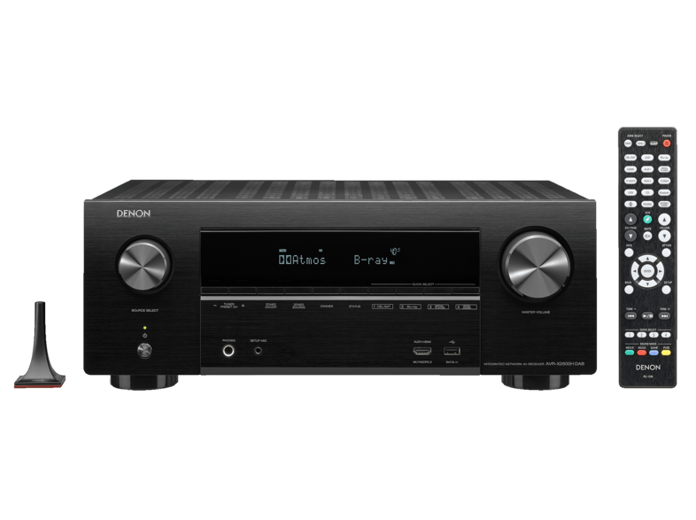 DENON AVR-X2600H DAB, Schwarz