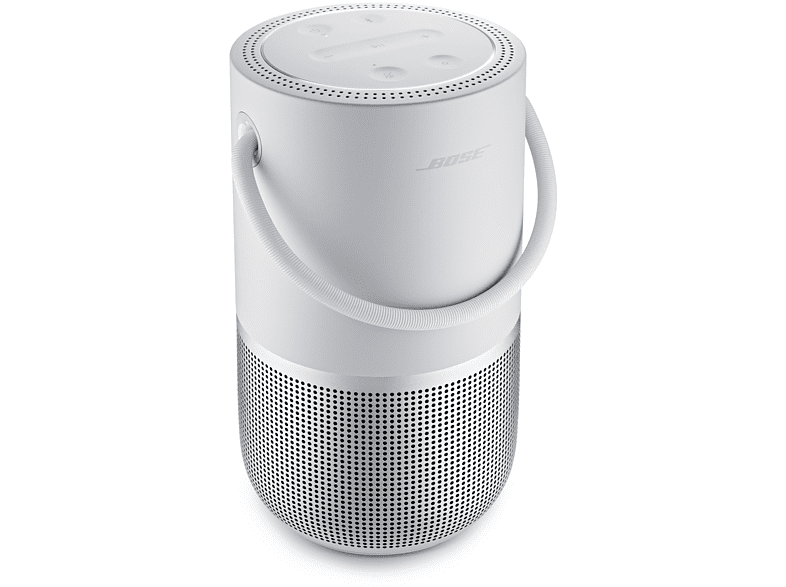 BOSE Portable Home Speaker Lautsprecher App-steuerbar, Bluetooth, Silber