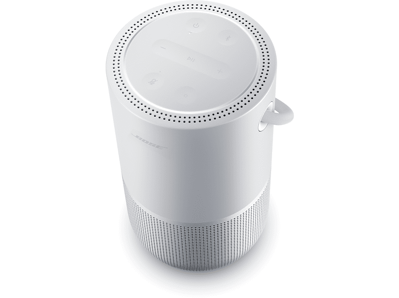 BOSE Portable Home Speaker Lautsprecher App-steuerbar, Bluetooth, Silber