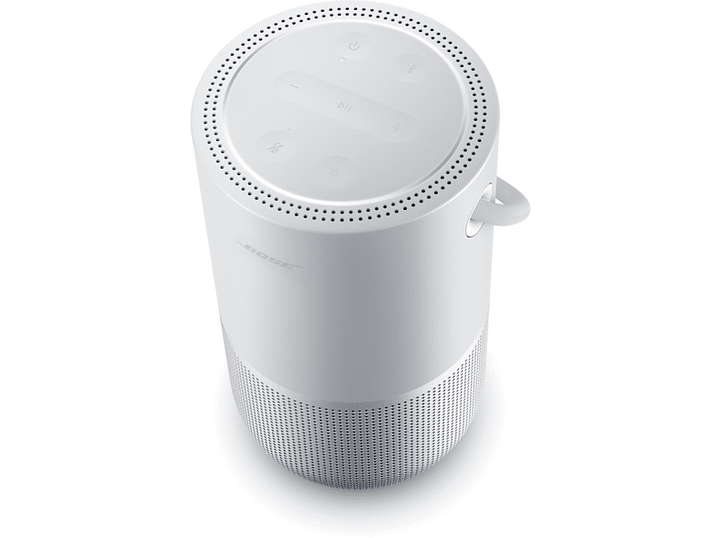 BOSE Portable Home Speaker Lautsprecher App-steuerbar, Bluetooth, Silber