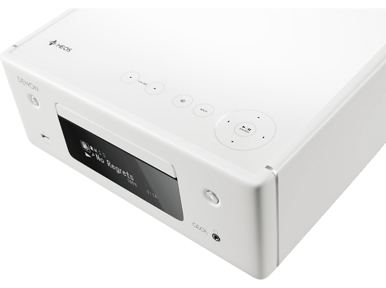 DENON RCD-N10 Netzwerk CD-Receiver [Weiss]