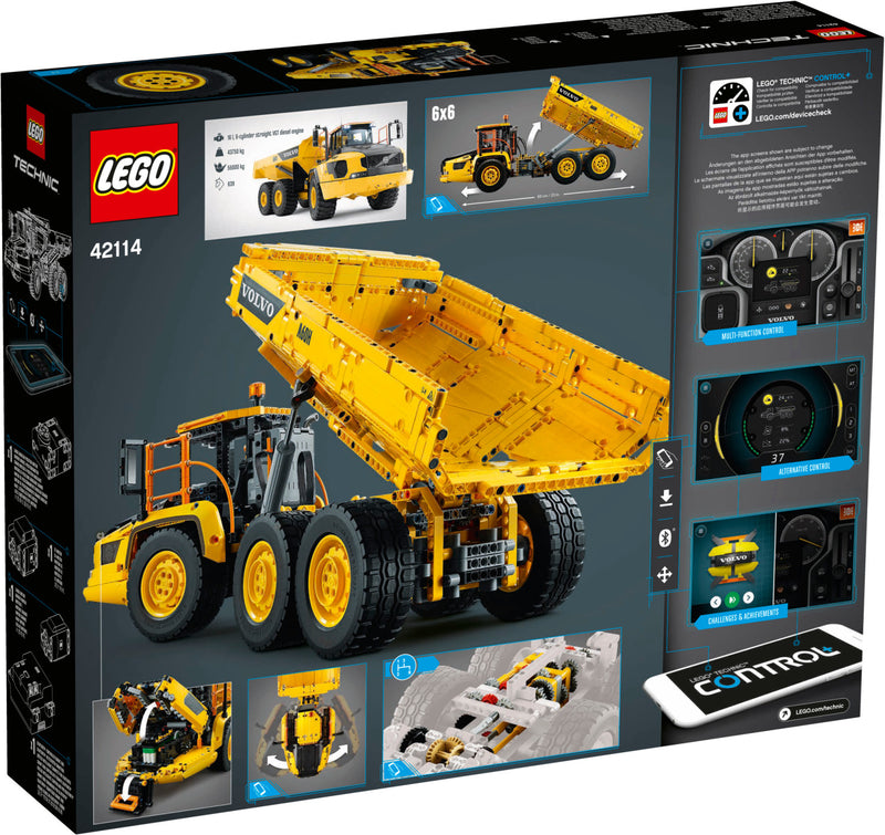 LEGO Technic - Knickgelenkter Volvo-Dumper [6x6] [42114]