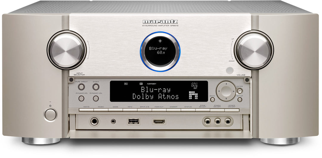 MARANTZ SR8015, Silber / Gold