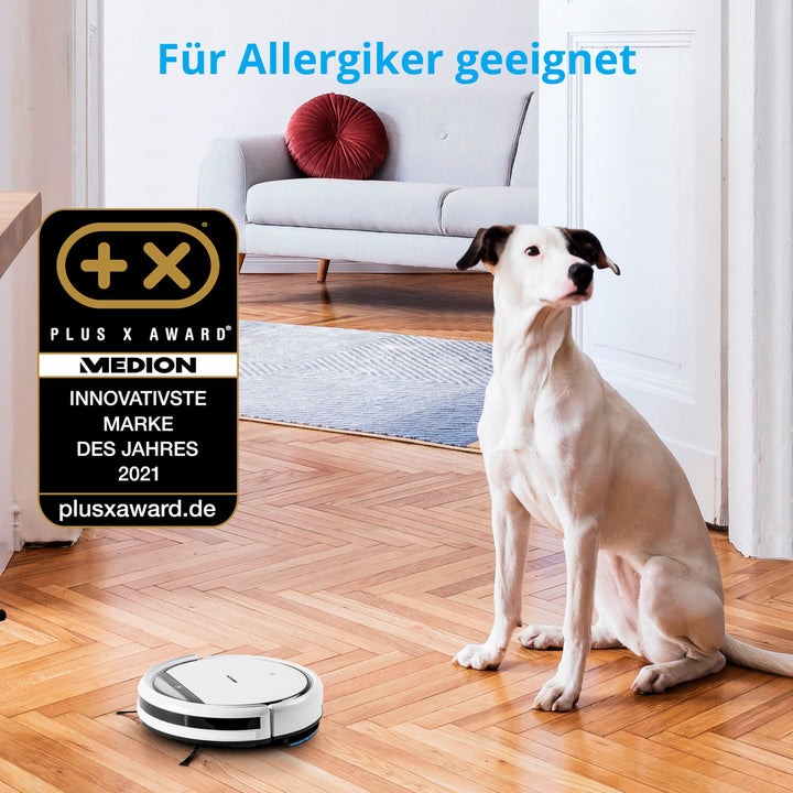 MEDION Saugroboter mit Ladestation E32