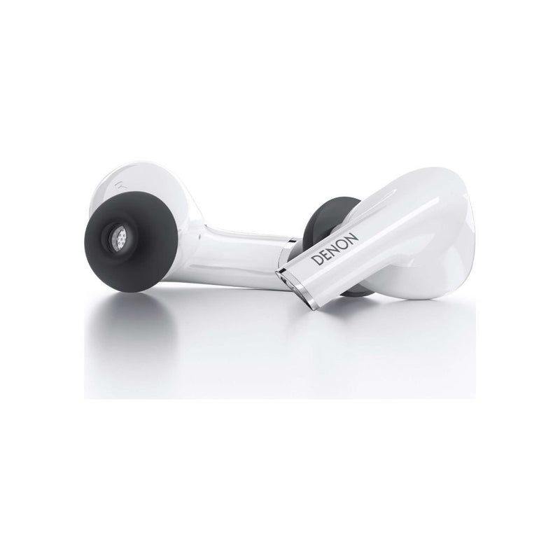 DENON AH-C830NCW Noise Cancelling Earbuds, Weiss
