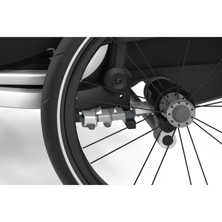 THULE Chariot Cab 2, Aluminium/Cypress Green 2021