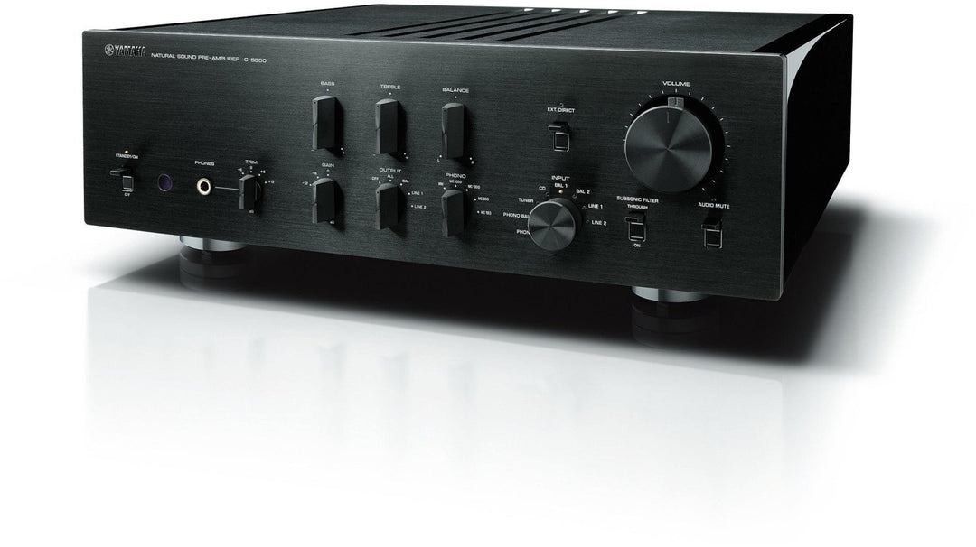 YAMAHA C-5000, Schwarz / Schwarz